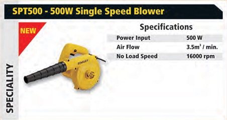 single speed blower spt500