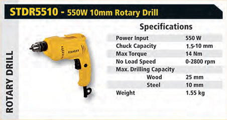 stdr5510 Rotary Drill stdr5510